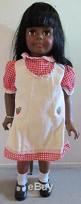 Vintage AFRICAN AMERICAN BLACK PATTI PLAY PAL DOLL 36 PATTY Ideal #35-5 36