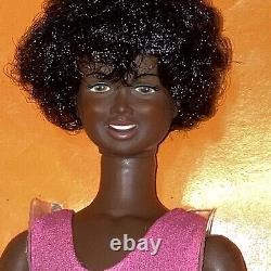 Vintage African-American Black Skye Fashion Action 11.5 Doll Kenner 1975