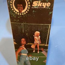 Vintage African-American Black Skye Fashion Action 11.5 Doll Kenner 1975