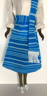 Vintage African American Sun Set Malibu Christie Barbie Doll 1975 Clone Fashion