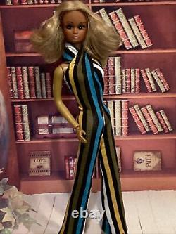 Vintage Barbie Clone African-American Black 11.5 Doll Hong Kong Import VHTF
