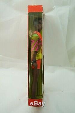 Vintage Barbie Doll Talking Brad 1969 African American Bend Leg 1114 Orig Box
