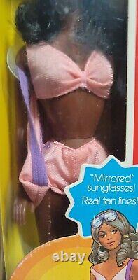 Vintage Barbie Sun Lovin' Christie 1979 MiB African American Black Doll -Mattel