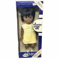 Vintage Beatrice Wright 19 Black Baby Doll AA African American New NRFB