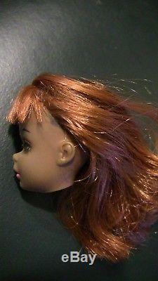 Vintage Black African American redhead Francie Barbie doll HEAD ONLY