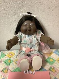Vintage Cabbage Patch Kid RARE African American Growing Hair Girl Head Mold #22