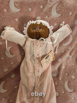 Vintage Cabbage Patch Kids Soft Sculpture 1985 Preemie Edition African American