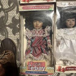 Vintage Collectors Choice/ Classic Treasures African American Doll New Lot Of 4
