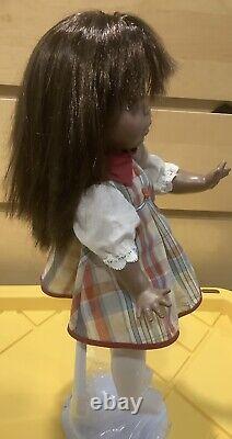Vintage Eegee African-American Baby Doll 16 Inch Tall With Original Clothes