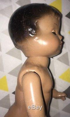 Vintage Effanbee Patsy Joan Doll 1946, All Original African American RARE
