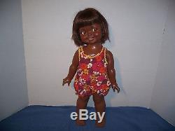 Vintage Giggles Doll Black African American by Ideal