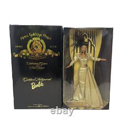 Vintage Golden Hollywood Barbie Doll MGM 75 Years African American FAO Schwartz