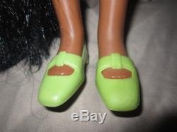 Vintage Ideal African American AA Black Crissy Doll withoriginal clothes shoes