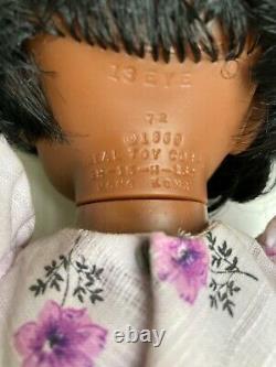 Vintage Ideal African American Beauty Braider Velvet Doll 16 Crissy Family Exc