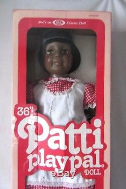 Vintage Ideal African American Patti Playpal Doll 35 36 Sealed Original Box