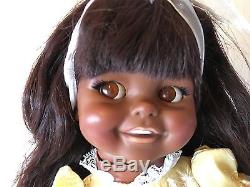 Vintage Ideal Black African American Giggles Doll Ethnic 1966 1967