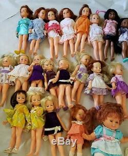 Vintage Ideal Crissy family dolls African American Doll lot