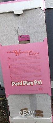 Vintage Ideal Patti Play Pal Doll African American 35 36 Sealed Original Box