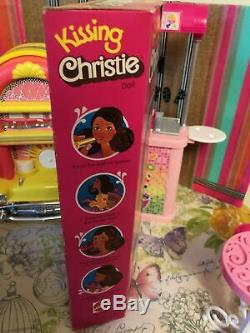 Vintage Kissing Christie Barbie Doll From 1978 #2955 Mattel New Very Rare