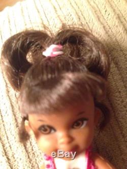 Vintage Liddle KIddle Rolly Twiddle, African American Black Doll, EXCELLENT