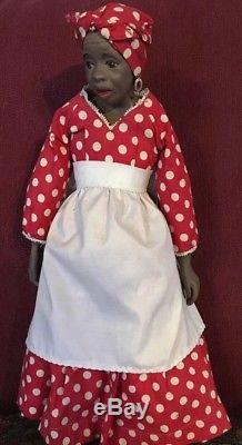 Vintage Maggie Head Kane African American 1967 Biscuit Doll