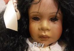 Vintage Marilyn Bolden 26 Tall African American Porcelain Doll Originally $500