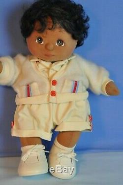Vintage Mattel 14 Black Boy My Child Doll Original 3 PC Outfit Marked VGC