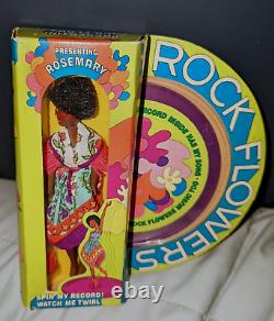 Vintage Mattel 1970s Rock Flowers Rosemary Mattel African American Doll NRFB