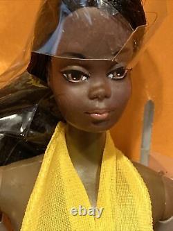 Vintage Sun Set Malibu Christie Barbie Doll 1975 Mattel #7745 AA Black Rare NIB