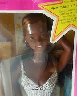 Vintage SuperSize Christie African American Mattel Never Removed from Box