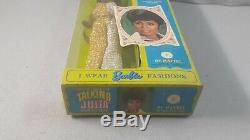 Vintage Talking Julia Barbie Doll 1968 Mattel Diahann Carroll SEALED NRFB