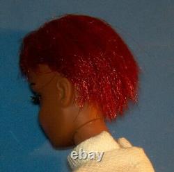 Vintage Twist'n Turn Red Hair Black Nurse Julia Doll #1127 TNT & BL 1969 Barbie