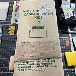 Vintage Unplayed 1986 African American Cabbage Patch Doll OpenBox CARLA VIRGINIE