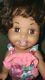 Vintage galoob baby face doll #14 So Tender Tina African American 13 with outfit