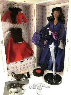 Violet Nights Vinyl 16 Ashton Drake Gene Doll With Trunk Stand & Extra Outfit