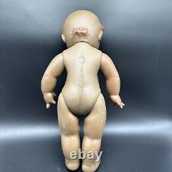 Vntg Cameo African American Kewpie Doll Collectible 11-7-67 Squeaker Perfect