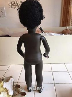 Vtg Caleb Black African American SASHA Doll ORIG withTAG England