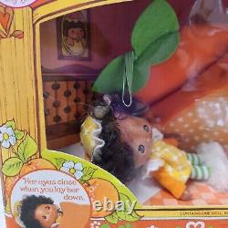 Vtg Kenner Strawberry Shortcake Sweet Sleeper Orange Blossom Doll & Marmalade