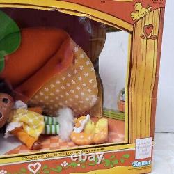 Vtg Kenner Strawberry Shortcake Sweet Sleeper Orange Blossom Doll & Marmalade