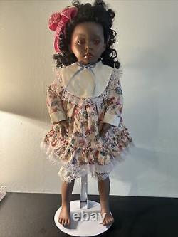 Whitney By Donna Ru Bert 1991 African American Porcelain Doll