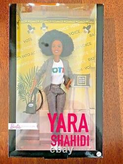 Yara Shahidi Doll Barbie Signature 2020 LIMITED EDITION Vote Shero Made to Move